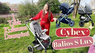 Cybex Balios S Lux Bebek Arabası 1 Yıllık Kullanım Deneyimi  Kutu Açılımı ve İnceleme [upl. by Gemoets]