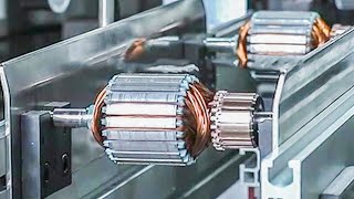 Incredible electric motors manufacturing process in the factory  Amazing production line [upl. by Ahkeber]