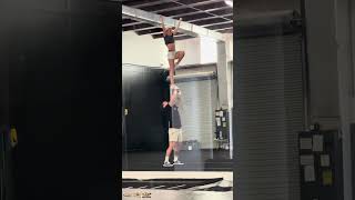 Back handspring ups with Josh Glidden [upl. by Elcarim156]