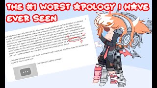 mitsukim0on The 1 WORST quotApologyquot I Have Ever Seen  Gacha Rant [upl. by Tansey16]