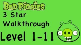 Bad Piggies  Level 123 3 Star Walkthrough Ground Hog Day  WikiGameGuides [upl. by Yttak692]