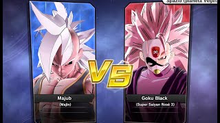 Xenoverse 2  Requested match PC Majub Majin vs Goku Black TB Super Saiyan Rosé 3 [upl. by Arabrab604]