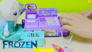 Disney Frozen Cash Register with Elsa and Anna [upl. by Gunter]