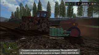 прохождение карты quotКобелёвкаquot №2 в игре Farming simulator 17 [upl. by Cassilda]