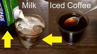 How to Make Iced Coffee Homemade [upl. by Linoel]