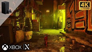 Stray  Xbox Series X Gameplay 4K [upl. by Etnauj315]