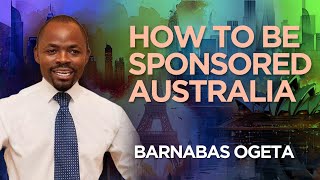 3 Methods of getting sponsored jobs Australia [upl. by Asined834]