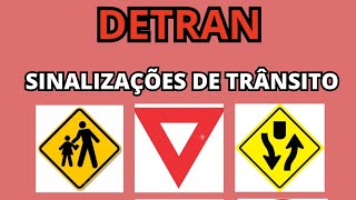 5 placas de sinalizações de trânsito para testar os seus conhecimentos DETRAN  EXAME NA PRÁTICA [upl. by Naenaj890]