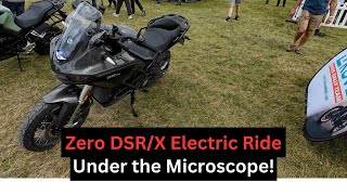 Zero DSRX First Ride at ABR Festival UK 2024 zeromotorcycles [upl. by Kahler]