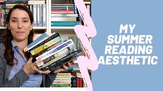 My Summer Reading Aesthetic [upl. by Leahcym]