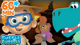 Best Bird amp Flying Dinosaur Rescue Missions  60 Minutes  Bubble Guppies [upl. by Pietrek]