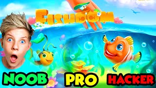 🐠Can We Go NOOB to HACKER in FISHDOM 🐠 Prezley [upl. by Sherborn]