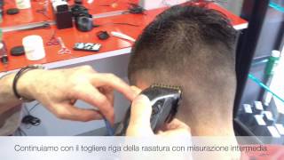 Video 02 Taglio Rasatura e Pettinatura Capelli con Gel di FutureLook Roma  Centocelle [upl. by Gensler]