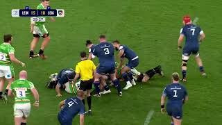 Leinster Rugby vs Leicester Tigers  Full Match Highlights  Investec Champions Cup 2324 Round 5 [upl. by Sabu]