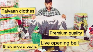 Bhalu angura clothes live opening taivaan fashion panipat exportsurplusclothing wholesale cloth [upl. by Cindee778]