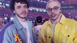 Pete Davidson amp Jack Harlow at triller fight club event [upl. by Niamart]