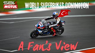 WorldSBK A Fans View Donington 2024 featuring Toprak Stoppie [upl. by Juta]