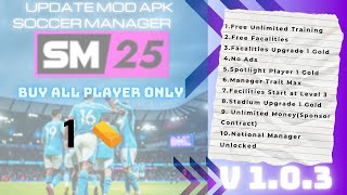 MOD APK SOCCER MANAGER 2025 TERBARU [upl. by Betta]