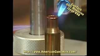 Annealing Your Brass with Darrel Holland  GunTech 98 [upl. by Ardin]