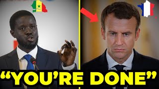 France Left SHOCKED By Viral Speech Of Senegals New 44 Year Old President [upl. by Mauceri]