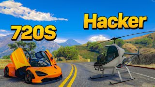 Usamos Un Hacker Y Un 720S Para Enfrentar A Un General Gta Rp [upl. by Niobe]