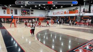 Creek vs DeLand 20240919 Day 3 Match 1 1st Set Conference Finals  Day 3 Match 1 [upl. by Assyl]