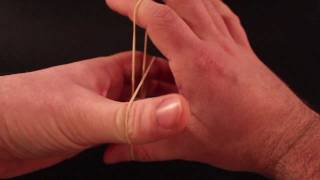 How to Best rubber band magic trick EVER [upl. by Ayokal]