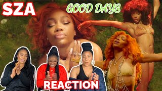 SZA  Good Days Official Music Video REACTION Finally 💞🔥🔥 [upl. by Meghann]