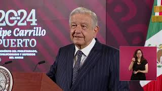 Andrés Manuel López Obrador Conferencia de Prensa Jueves 25 abril 2024 🇲🇽 [upl. by Inesita]