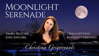 Moonlight Serenade by Glenn Miller Piano improvisation by Christina Grigoryants [upl. by Viola]