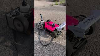 Fastrax Enduro engine reving on starterbox engine nitro reving rc [upl. by Fenn967]