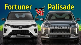 Toyota Fortuner vs Hyundai palisade  Which SUV is better [upl. by Tertius]