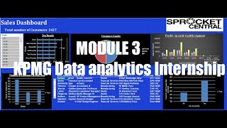 MODULE 3 KPMG data Analytics virtual internship Dashboardeducesphere [upl. by Ettelorahc764]