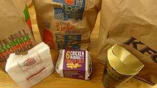 Big Nuggets TasteOff  Burger King  McDonalds  Kentucky Fried Chicken [upl. by Kciregor114]