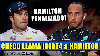 ULTIMA HORA SANCION PARA HAMILTON CHECO EXPLOTA CONTRA HAMILTON ES UN IDOTA GP ZANDVORT [upl. by Enilada]