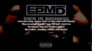 EPMD  quotDa Jointquot  Lyrics [upl. by Delp]