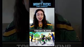 The Mighty Ducks Game Changers Star Taegen Burns wows as Maya shorts [upl. by Wyon177]