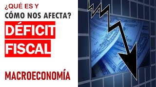 Déficit fiscal ¿qué es y cómo nos afecta [upl. by Aluap156]