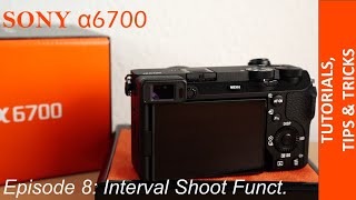 How to start an interval timelapse on Sony Alpha a6700  Fast amp Easy Tutorial [upl. by Naesal516]