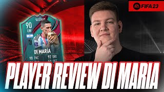 Unbedingt mitnehmen😳😍FIFA 23 Angel Di Maria SBC Player Review [upl. by Deevan128]