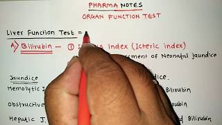 LIVER FUNCTION TESTS WITH TRICKS  RRB PHARMACIST EXAM  ESIC  GPAT  NIPER  DI [upl. by Alahs]