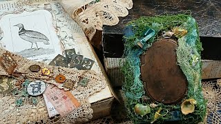 TREASURE BOXES  LETS CREATE A BEAUTIFUL HOME FOR OUR JOURNALS FROM TRASH  TUTORIAL [upl. by Nirad]