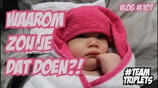 BABYS UITSCHELDEN ☆ DRIELING FAMILIE VLOG 107 [upl. by Cogn585]