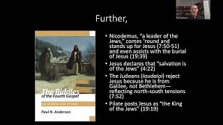 Paul Anderson  John within Judaism [upl. by Ahsercel]