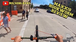 MAXXIS HOOKWORMS REVIEW my honest option  360cam [upl. by Akibma573]