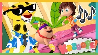 Kazoops 🍹 COCONUT SAFARI CLUB 🏝 Best SONGS 🎶 Cartoons for kids [upl. by Onin]