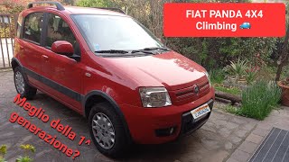 È meglio della 1 generazione 141 la Fiat Panda 4x4 Climbing 169 oppure no [upl. by Noelle507]