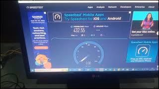 400 Mbps speed 🚅  Excitel Broadband [upl. by Arihsay]