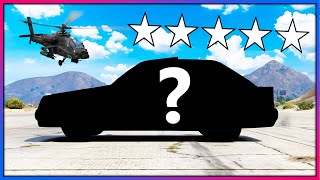 Losing 5 Star Wanted Level in a CHEAPEST CAR Challenge GTA 5 Mods [upl. by Laehplar]