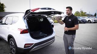 How to Use and Adjust your Power Lift Gate on Your Hyundai at Grimsby Hyundai [upl. by Euqilegna]